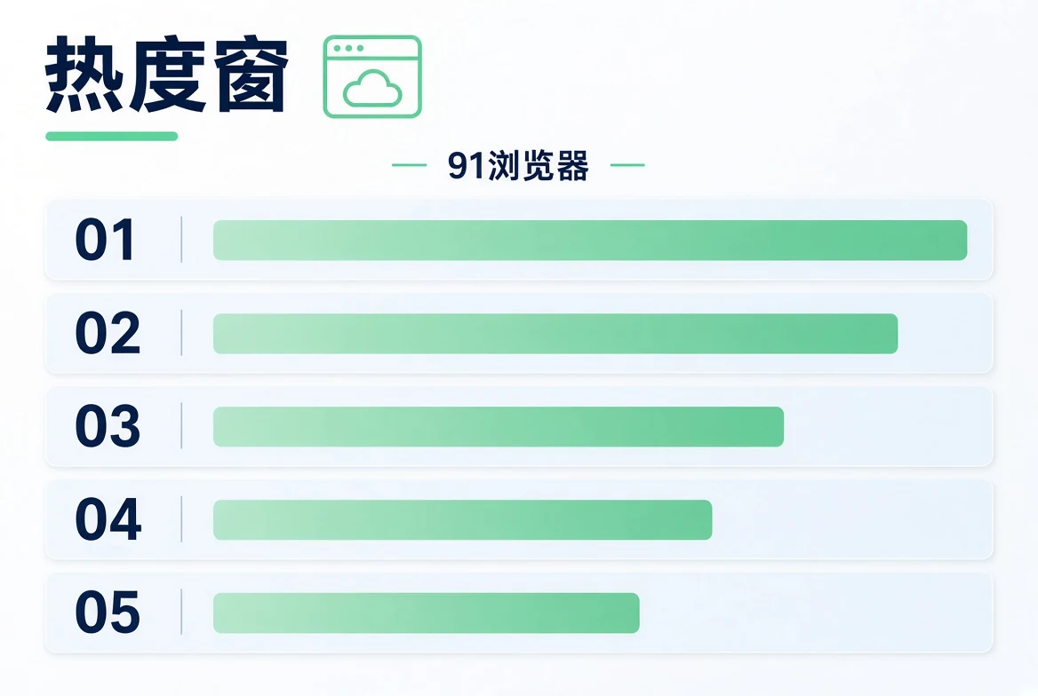 91浏览器热度窗